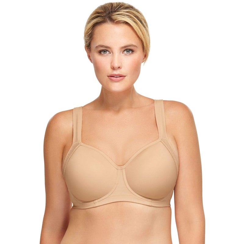 Wacoal Womens Sport Contour Convertible Underwire Bra, Sand, 38DDD - Image 1